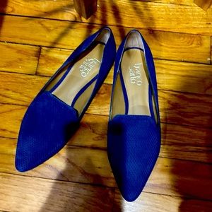 Franco Sarto suede flats